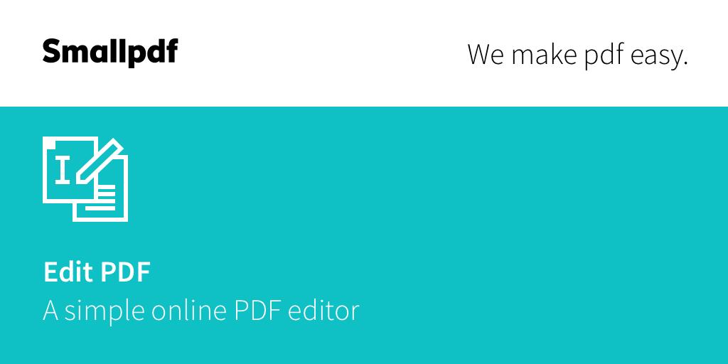 Phần mềm Small PDF - Chỉnh sửa file PDF trực tuyến nhanh nhất