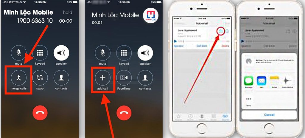 Cách ghi âm cuộc gọi trên các dòng iPhone bằng VoiceMail