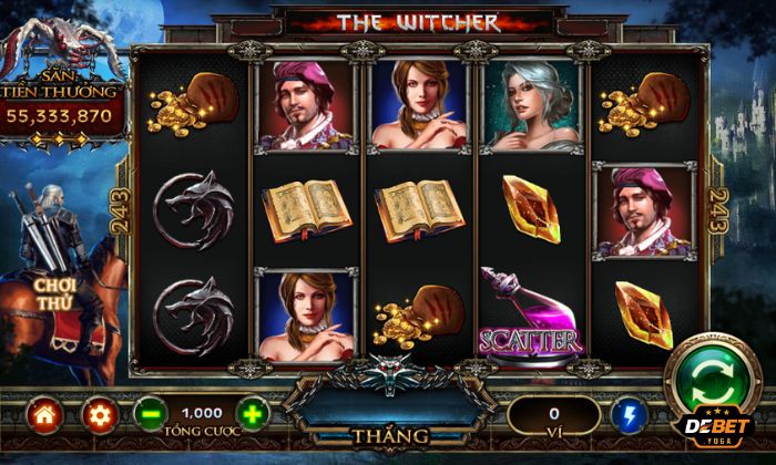 Một số biểu tượng có trong game The Witcher Debet