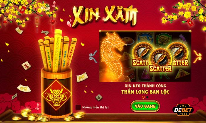 Tựa game xin xăm Debet hot nhất thị trường 