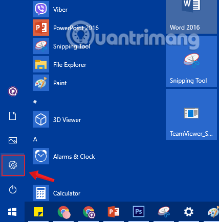 Nhấn chọn Ease of Access trong Windows Settings