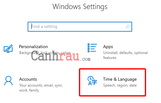 Cách chỉnh thời gian trên Windows 10 hình 5