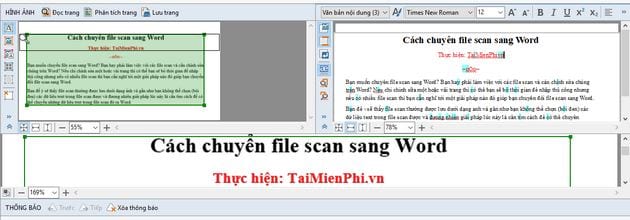 cach chuyen file scan sang word 11