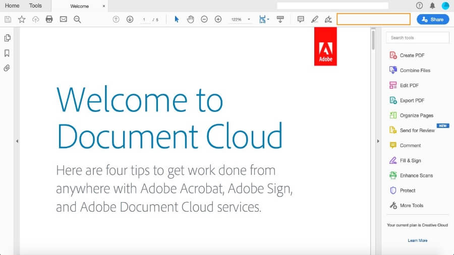 Thêm công cụ bạn muốn vào Adobe Acrobat Pro DC