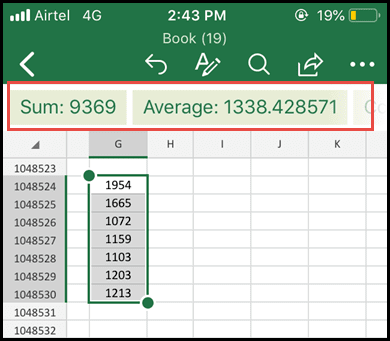 Top 25 thủ thuật sử dụng Excel trên điện thoại (Android & iOS)
