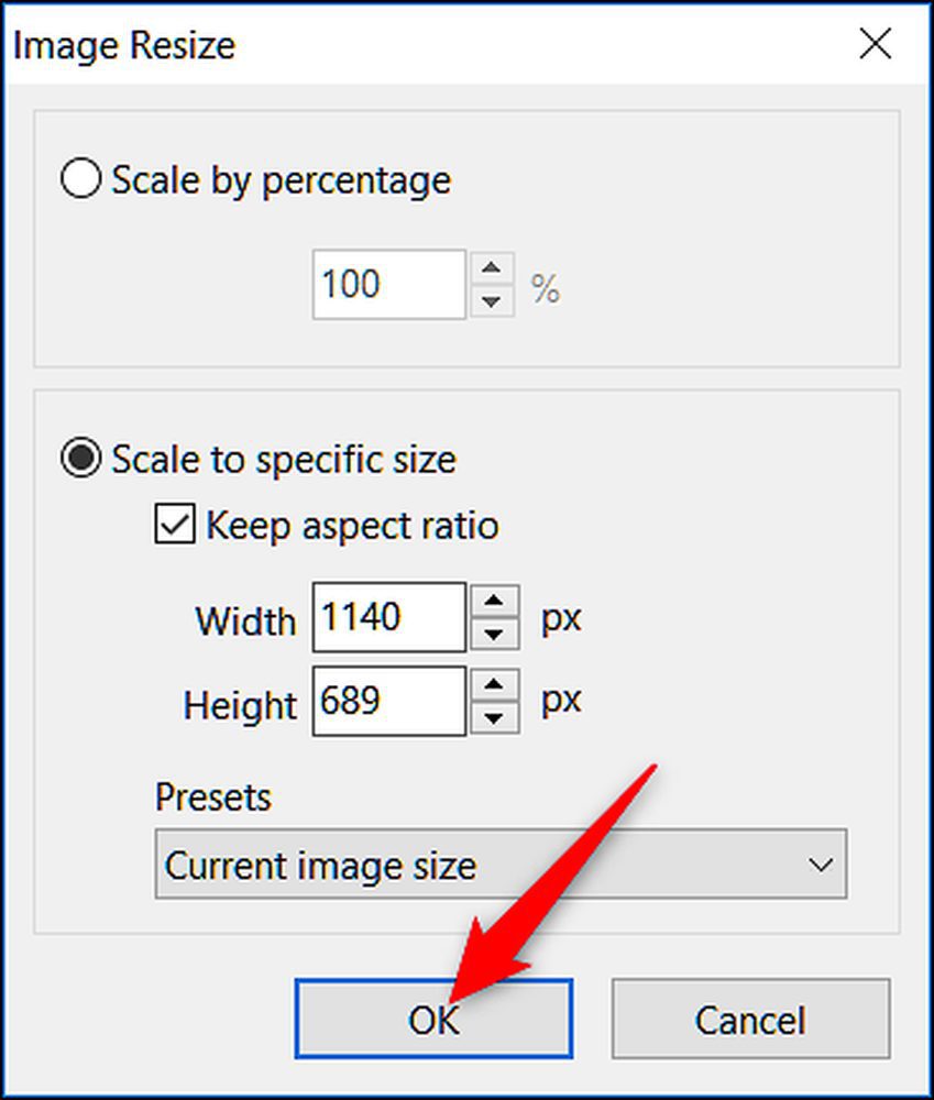 Cách thay đổi kích thước hình ảnh và hình ảnh trong Windows