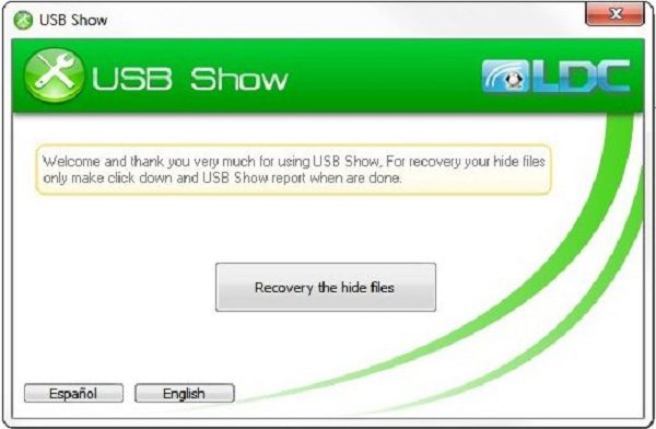 Phần mềm USB show